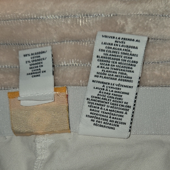 Ruby Rd. White Pants - Picture 6 of 6